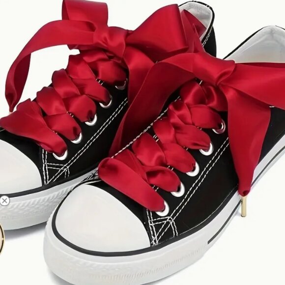 1Pair Stylish Flat Fabric Shoelaces - Picture 9 of 9